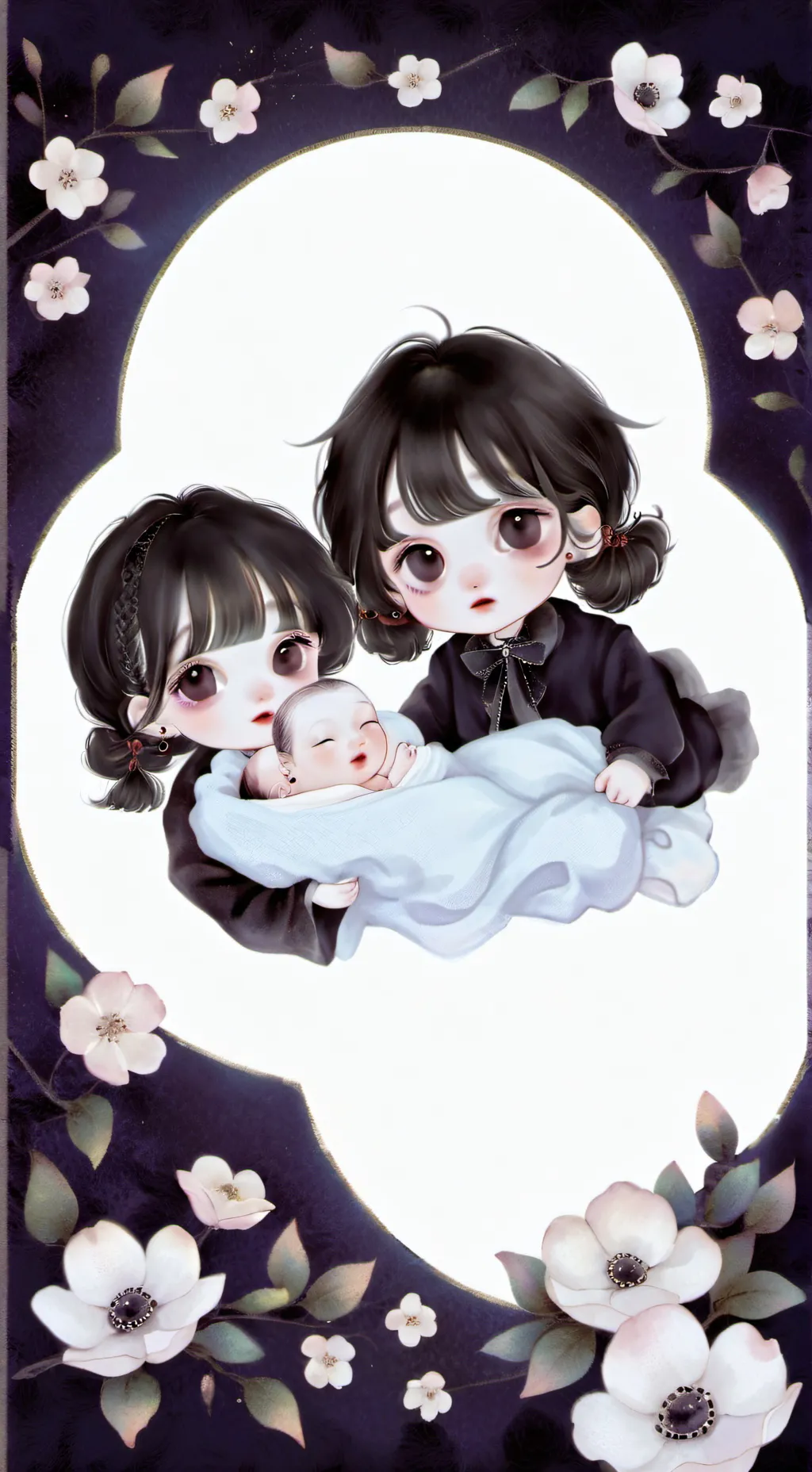 ai character: twins background