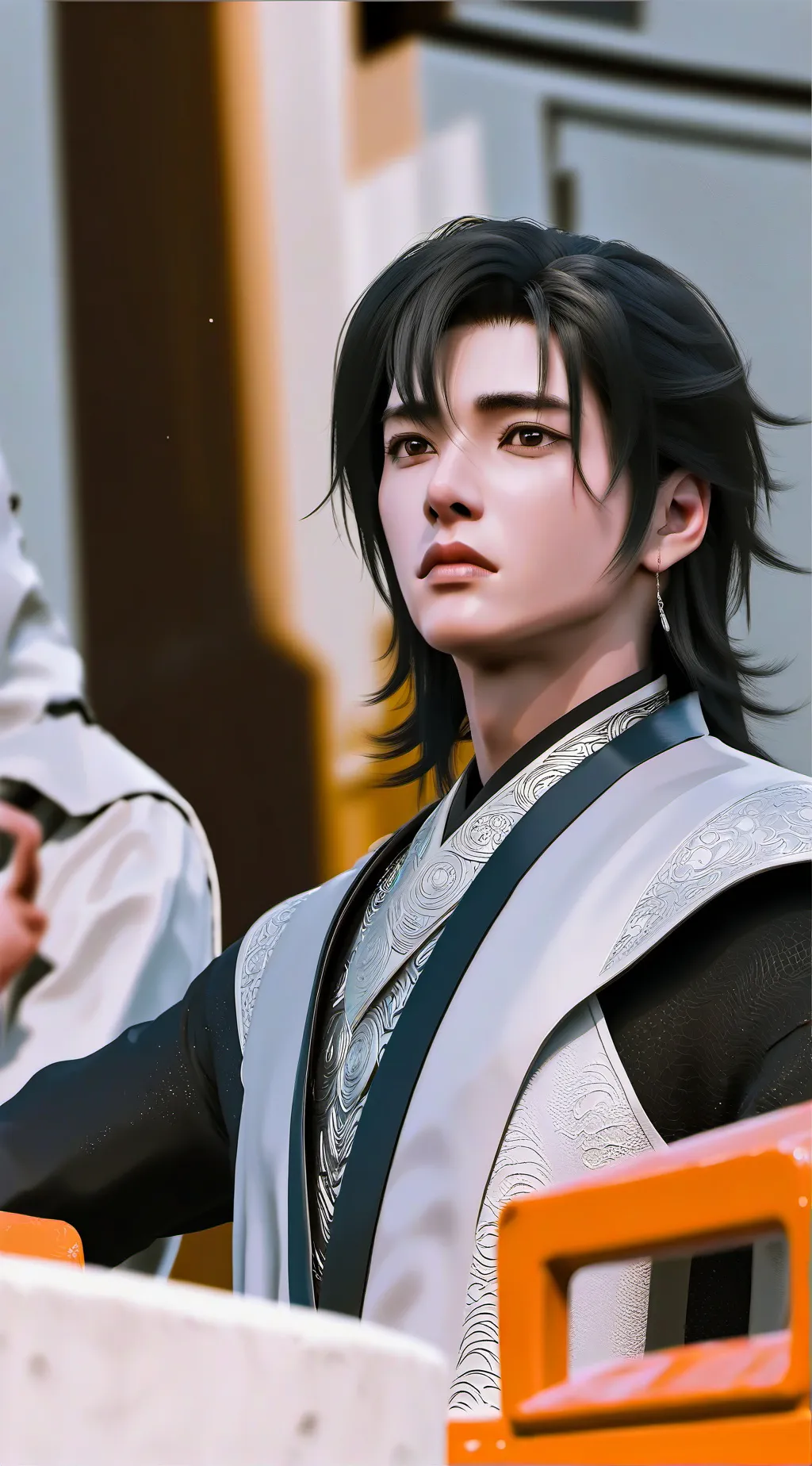 ai character: Hyunjin background