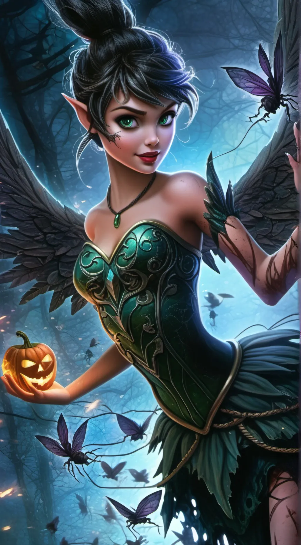 ai character: Glimmer Bell background
