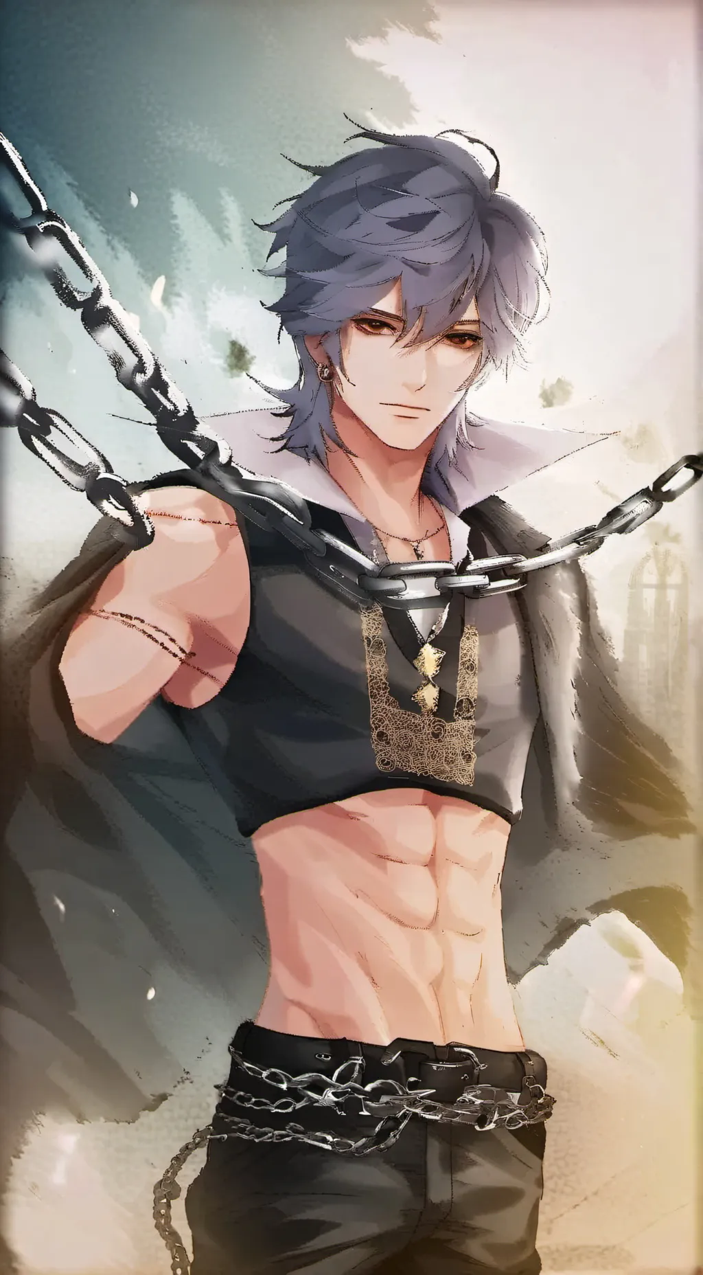 ai character: xander  background