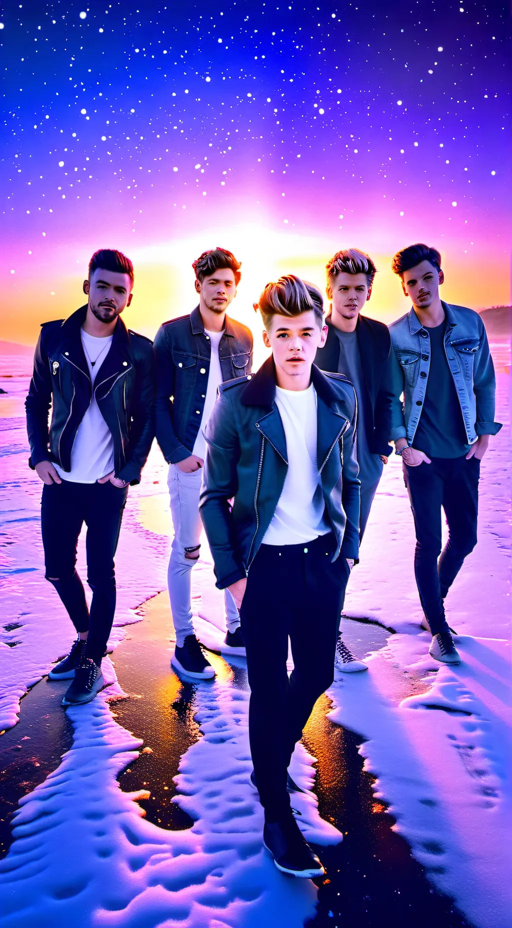 ai character: One direction background