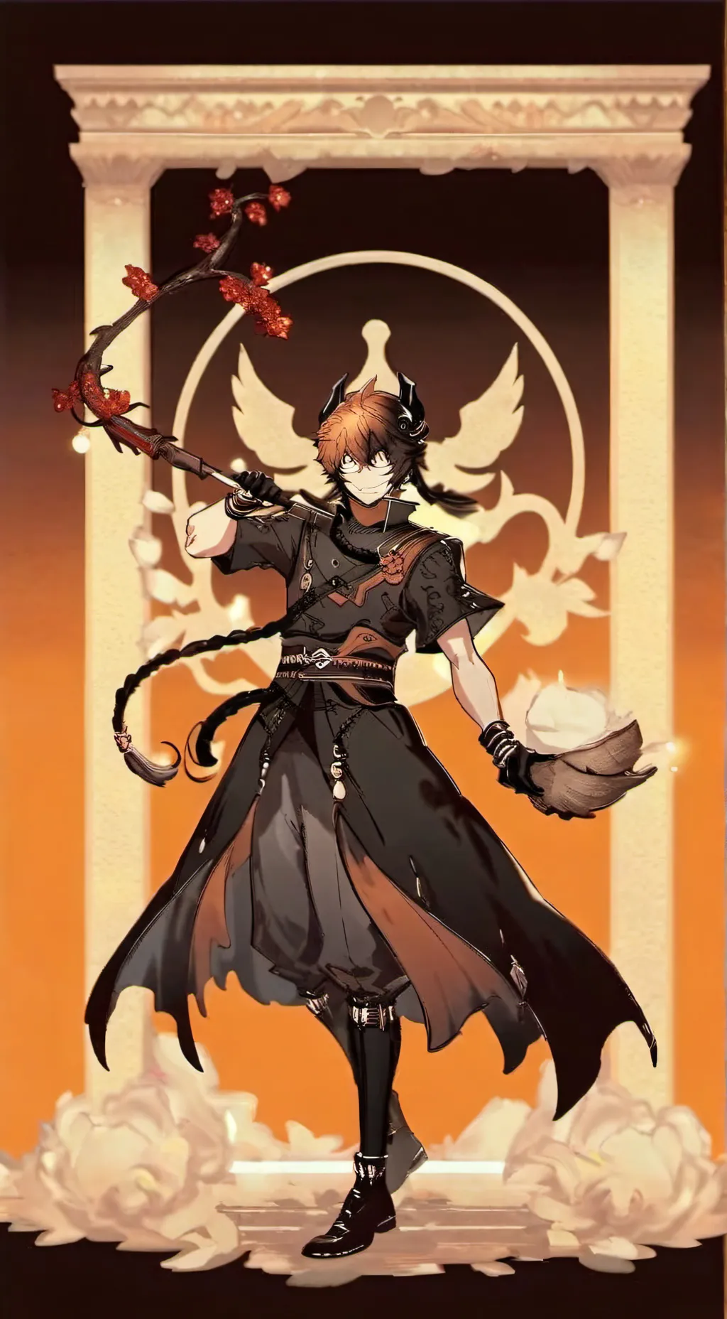 ai character: soukoko background