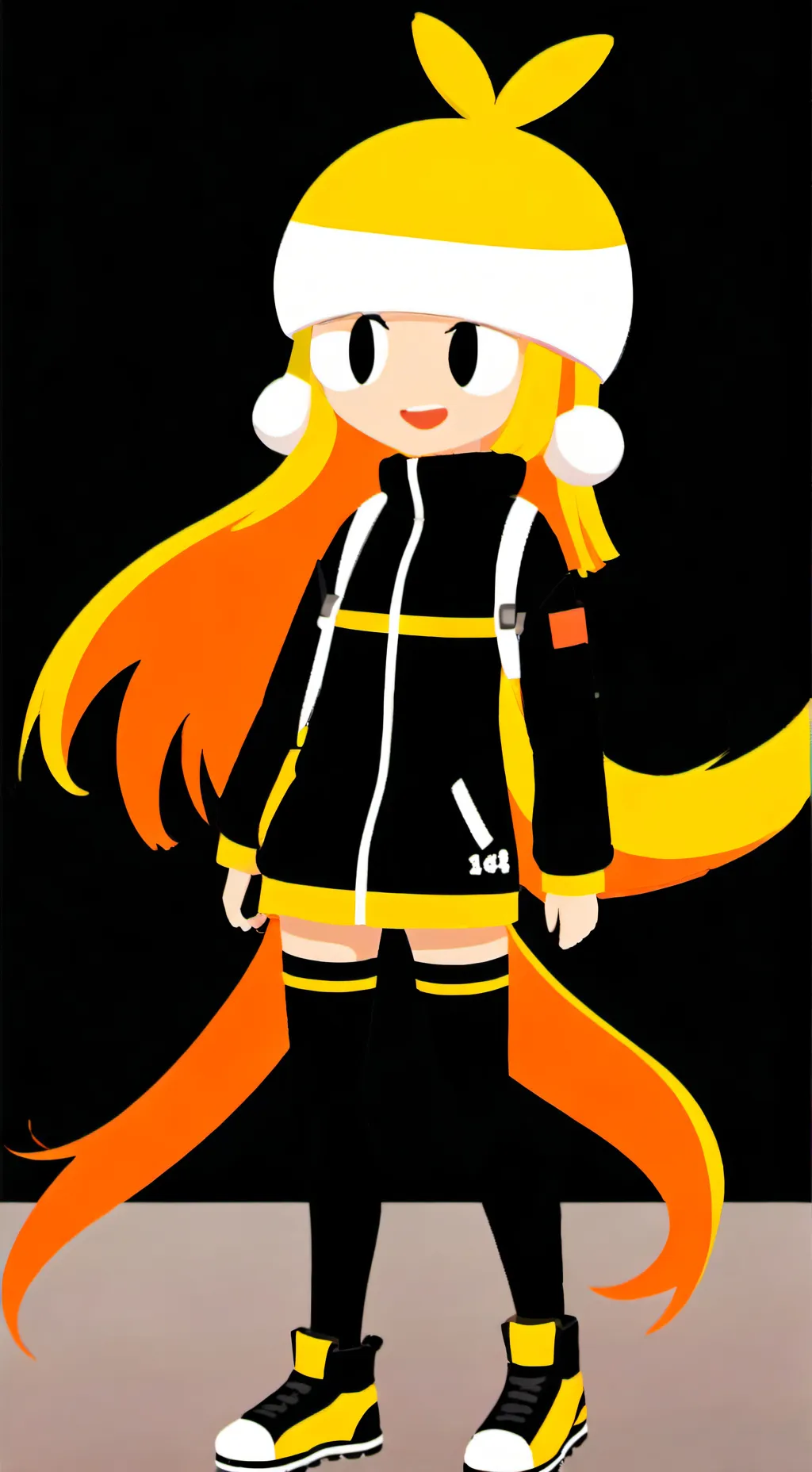 ai character: shelly  x vee  background