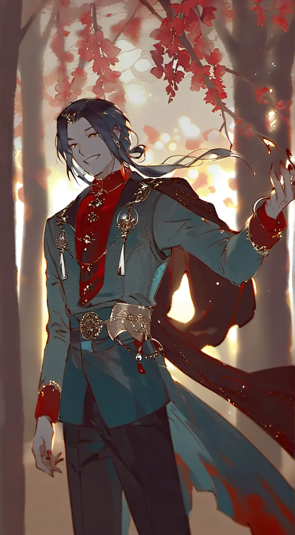 ai character: Nija background
