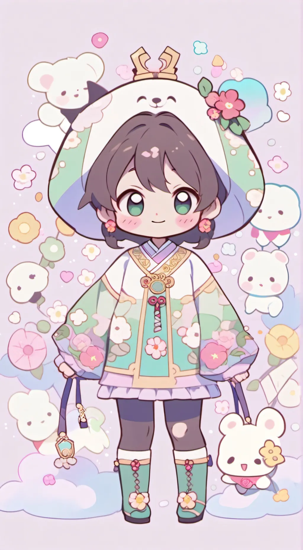 ai character: Jungwon  background