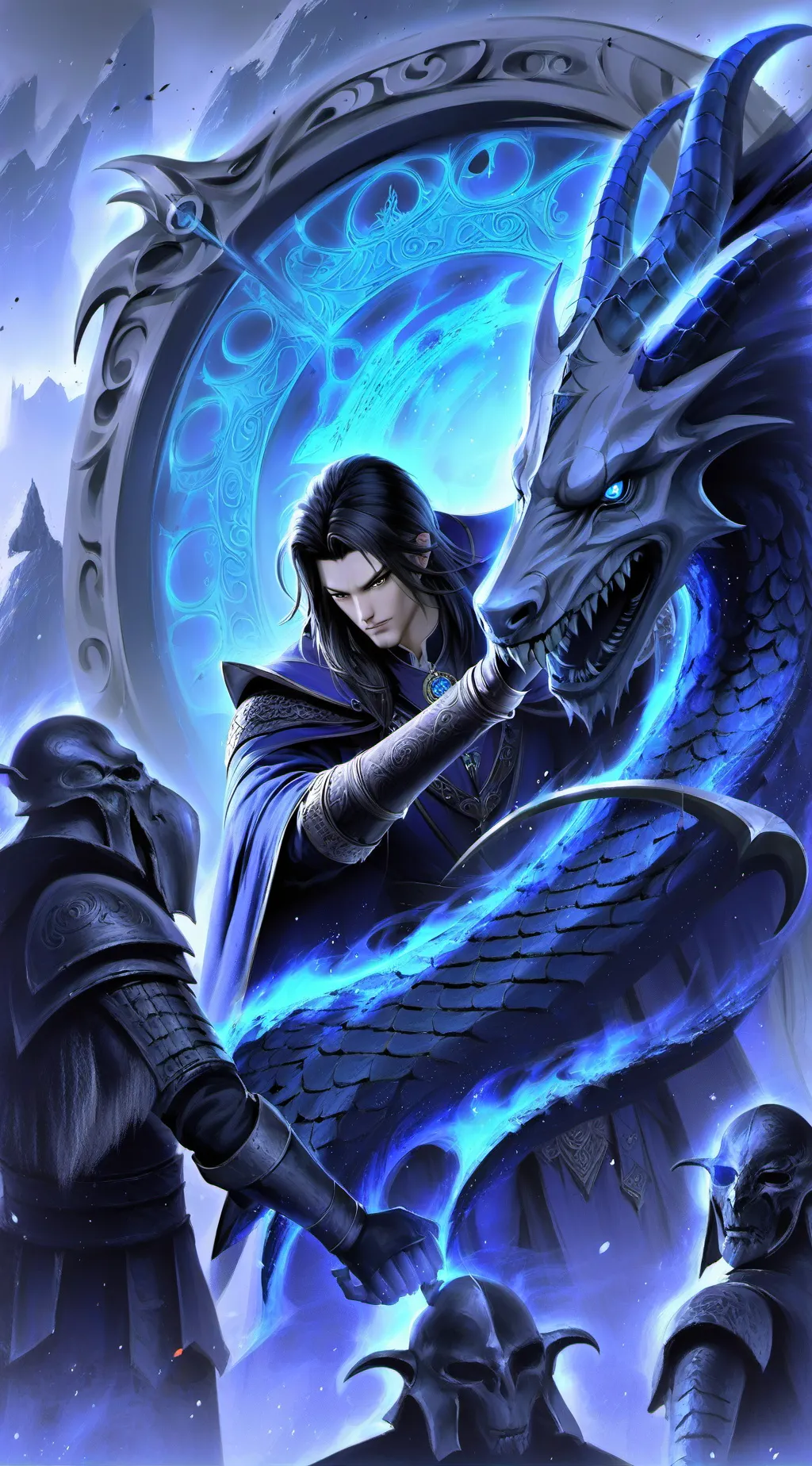 ai character: Леон  background