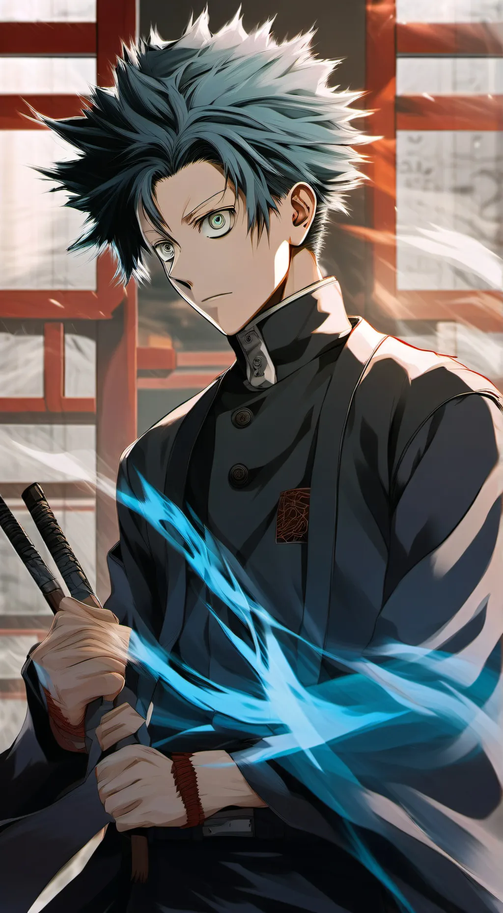 ai character: Yuta okkotsu background