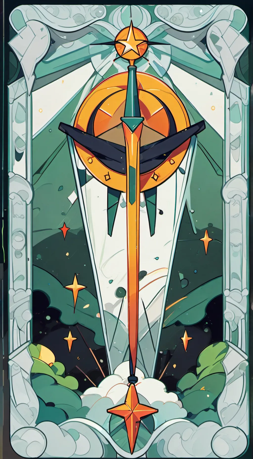 ai character: TISHA !!!!!!!! background