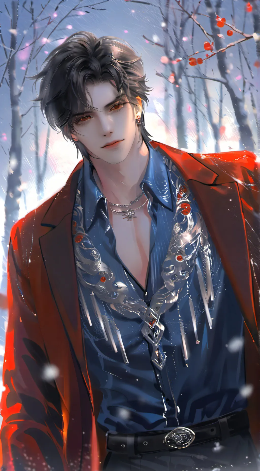 ai character: Chris  background