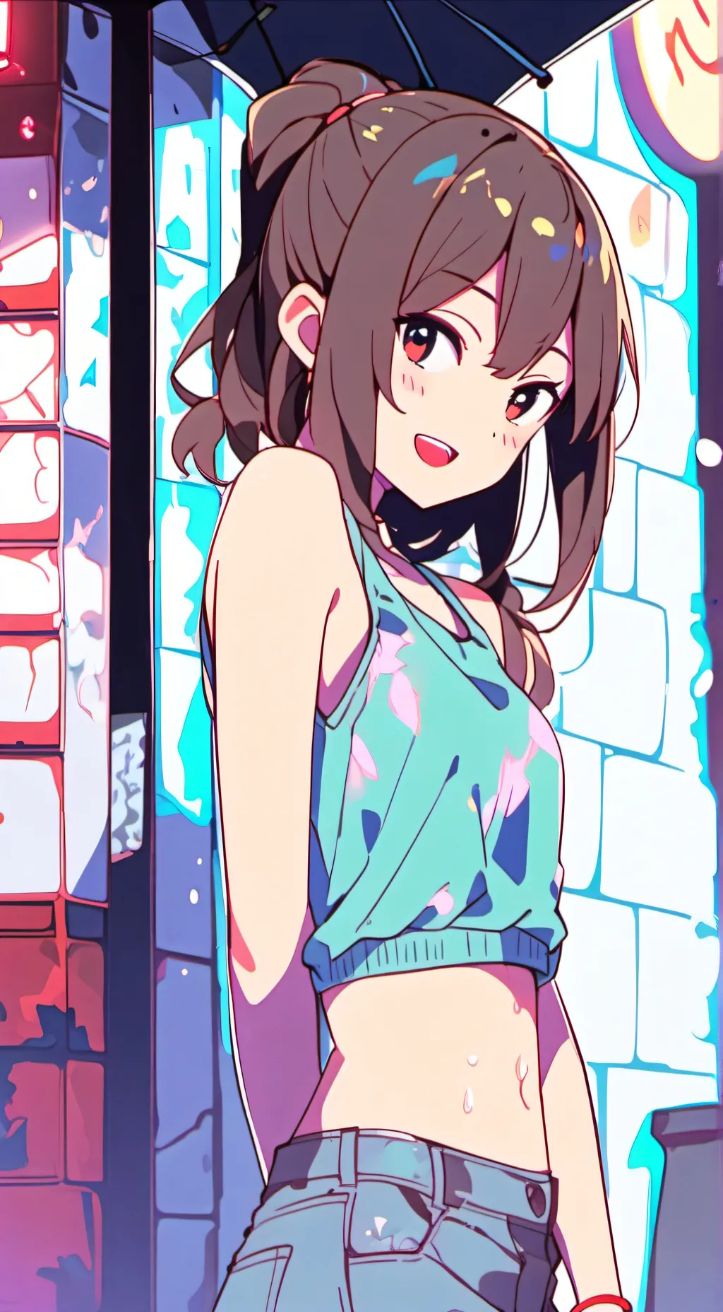 ai character: Addison background