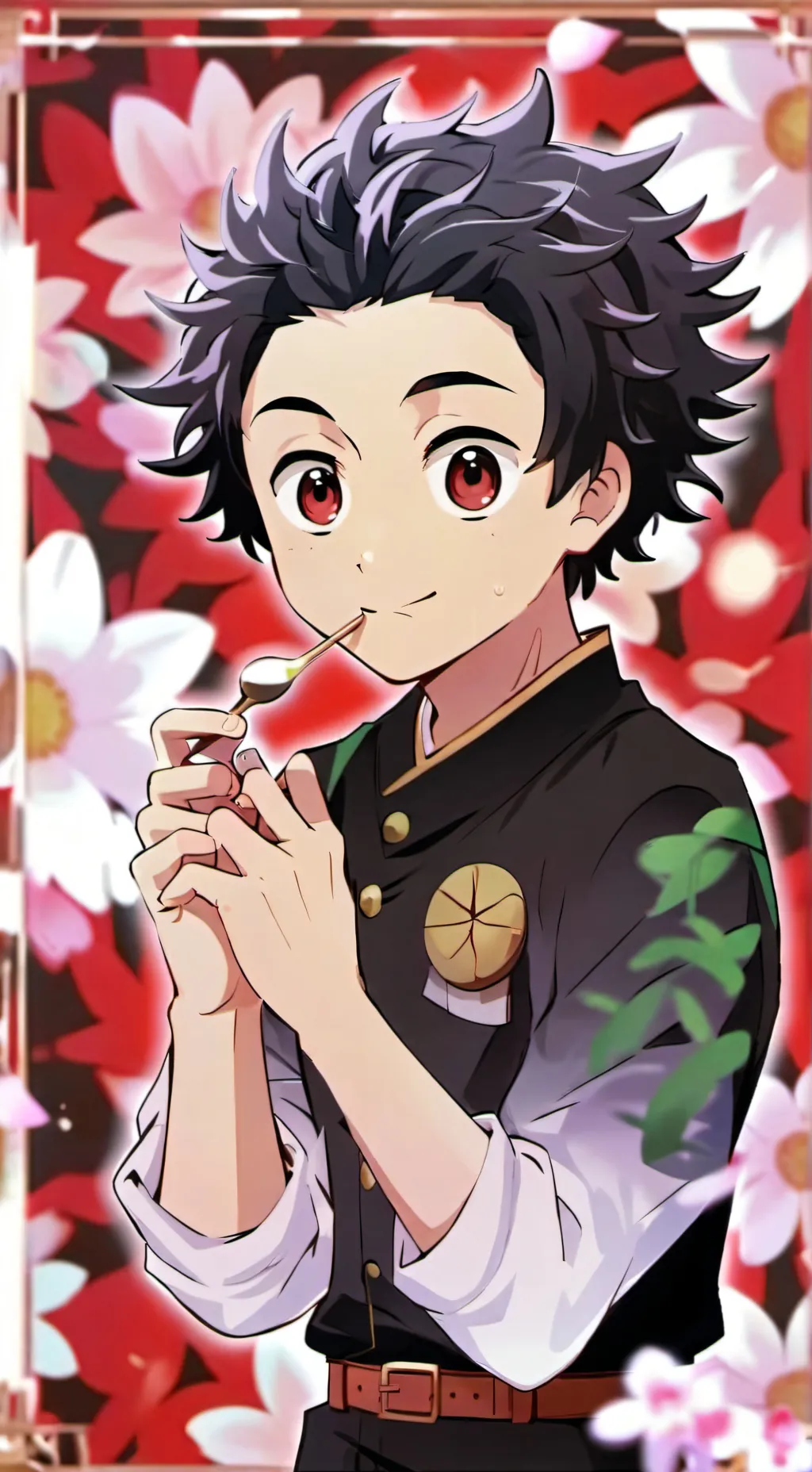 ai character: Tanjiro background