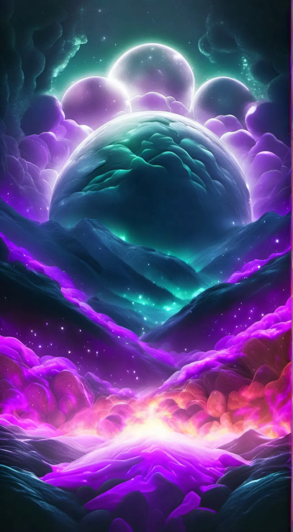 ai character: Planet eternity background