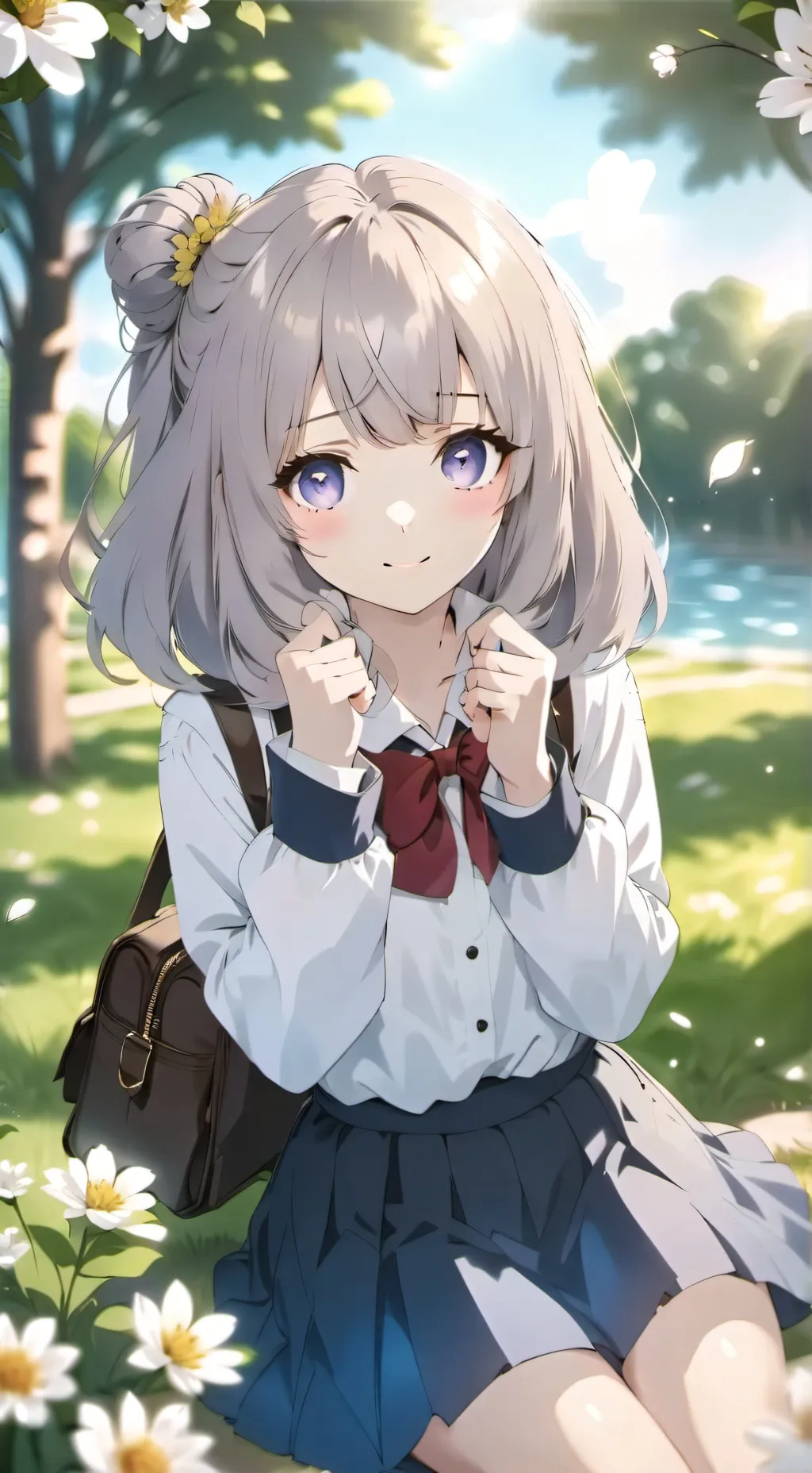 ai character: arisu background