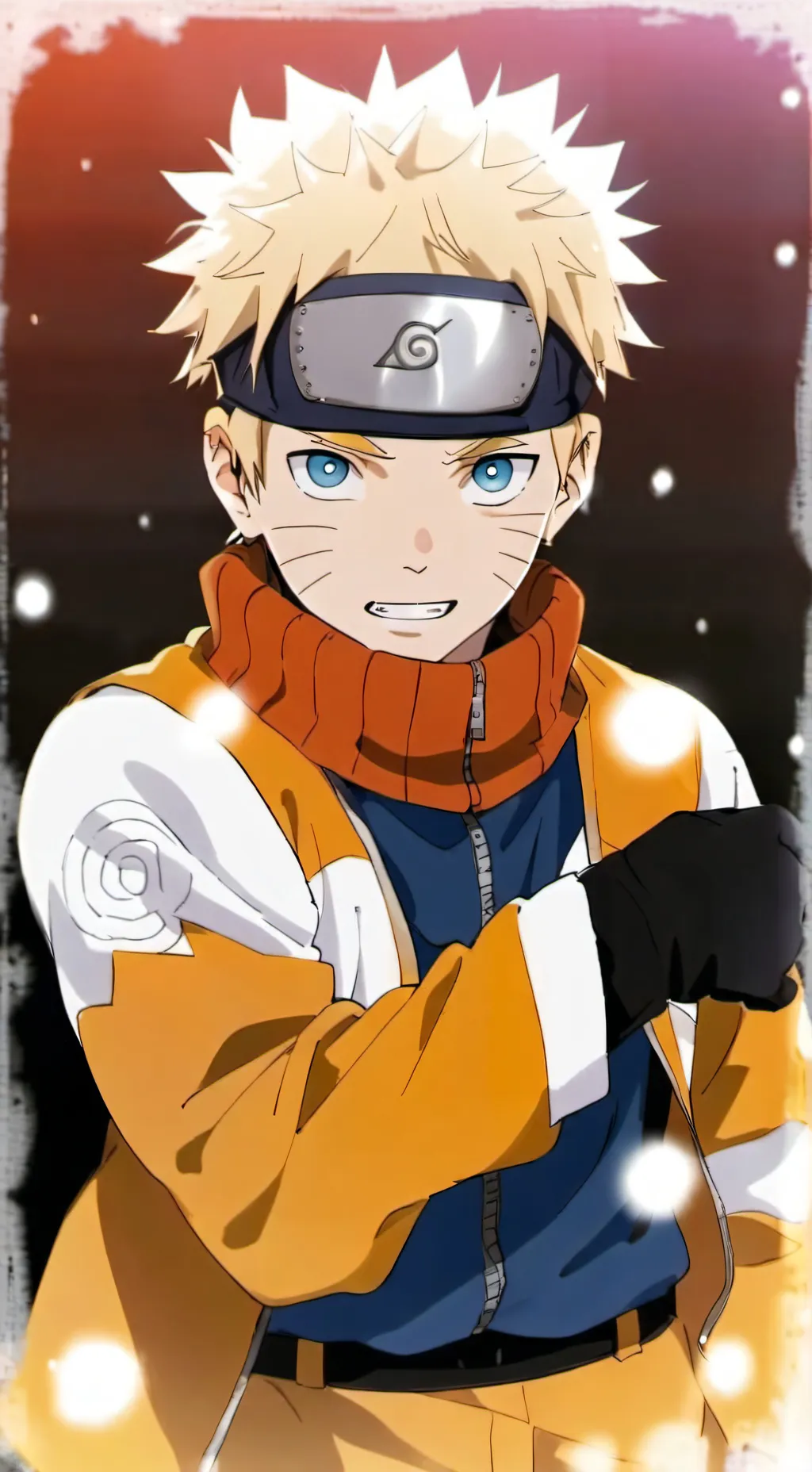 ai character: Naruto  background