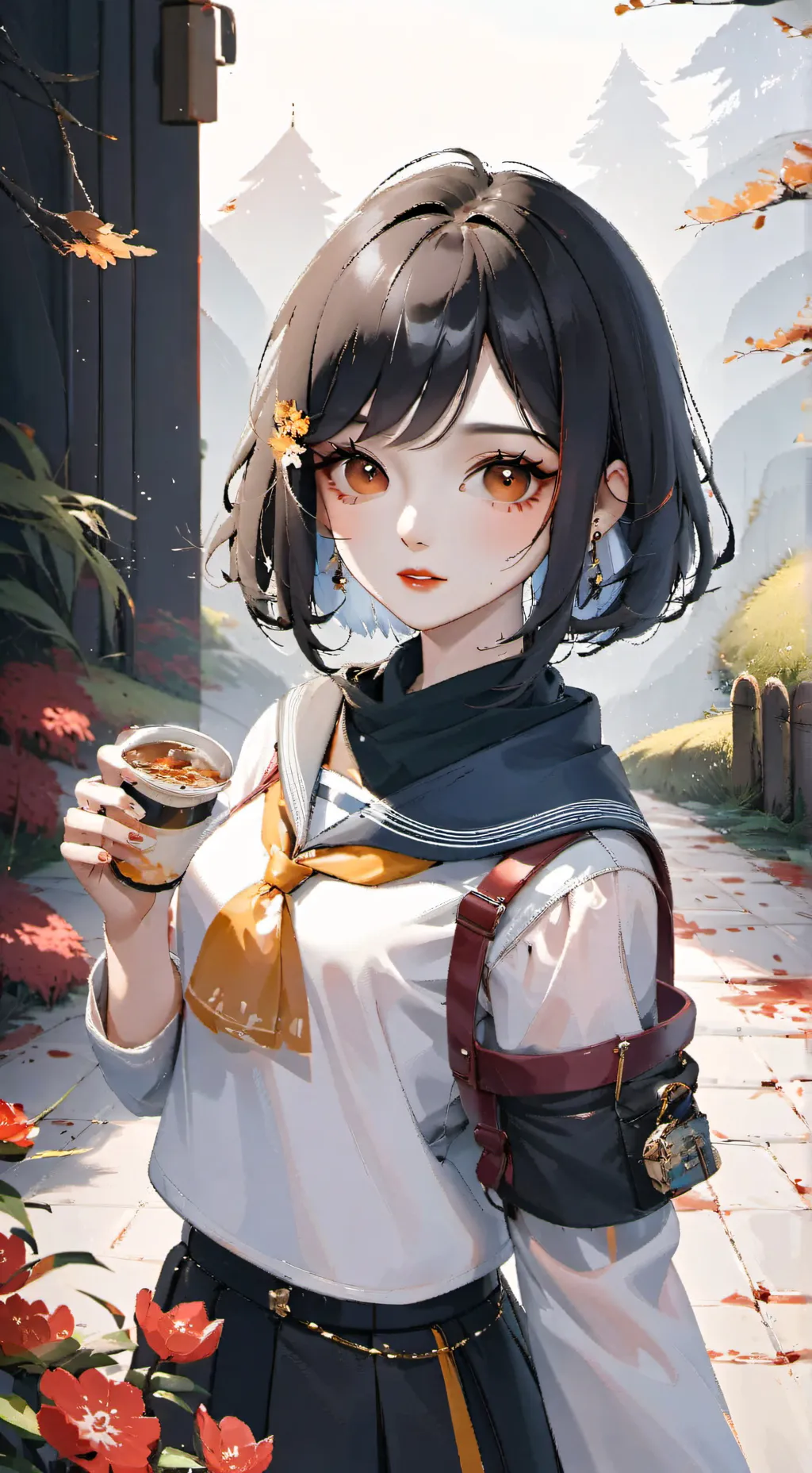 ai character: lily  background