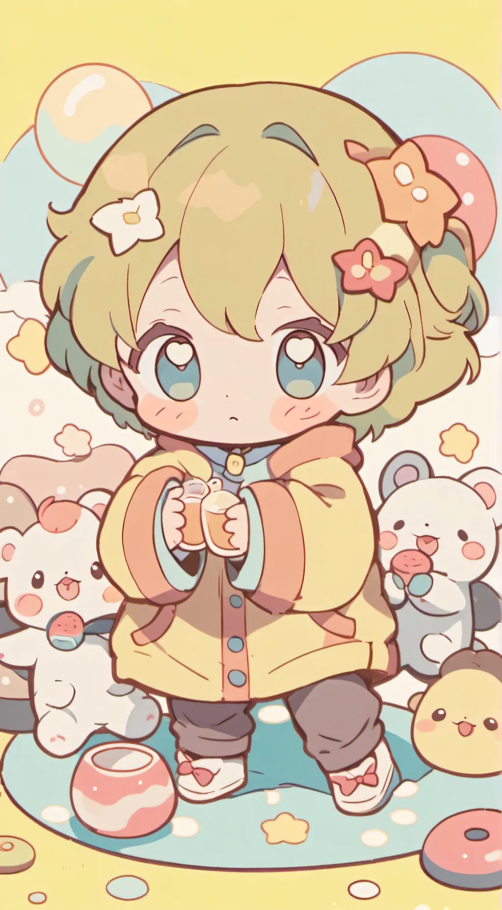 ai character: Baby background