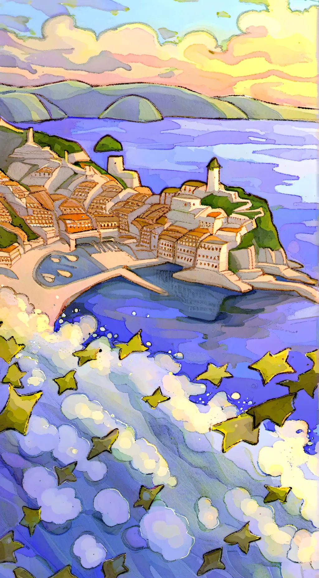 ai character: Perfect World. background