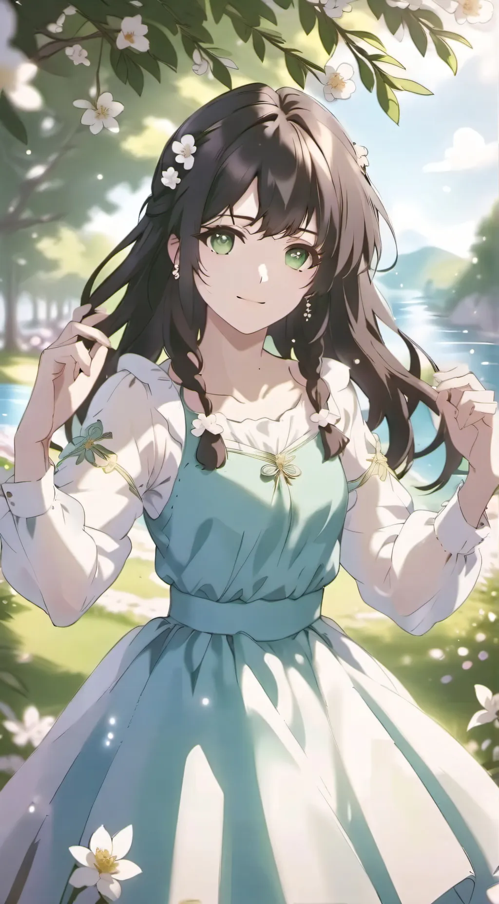 ai character: Sarah background