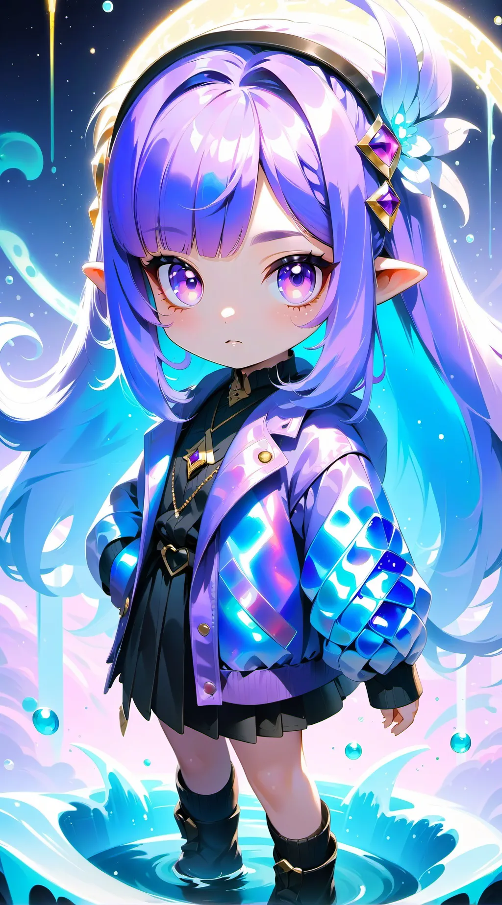 ai character: ruby background