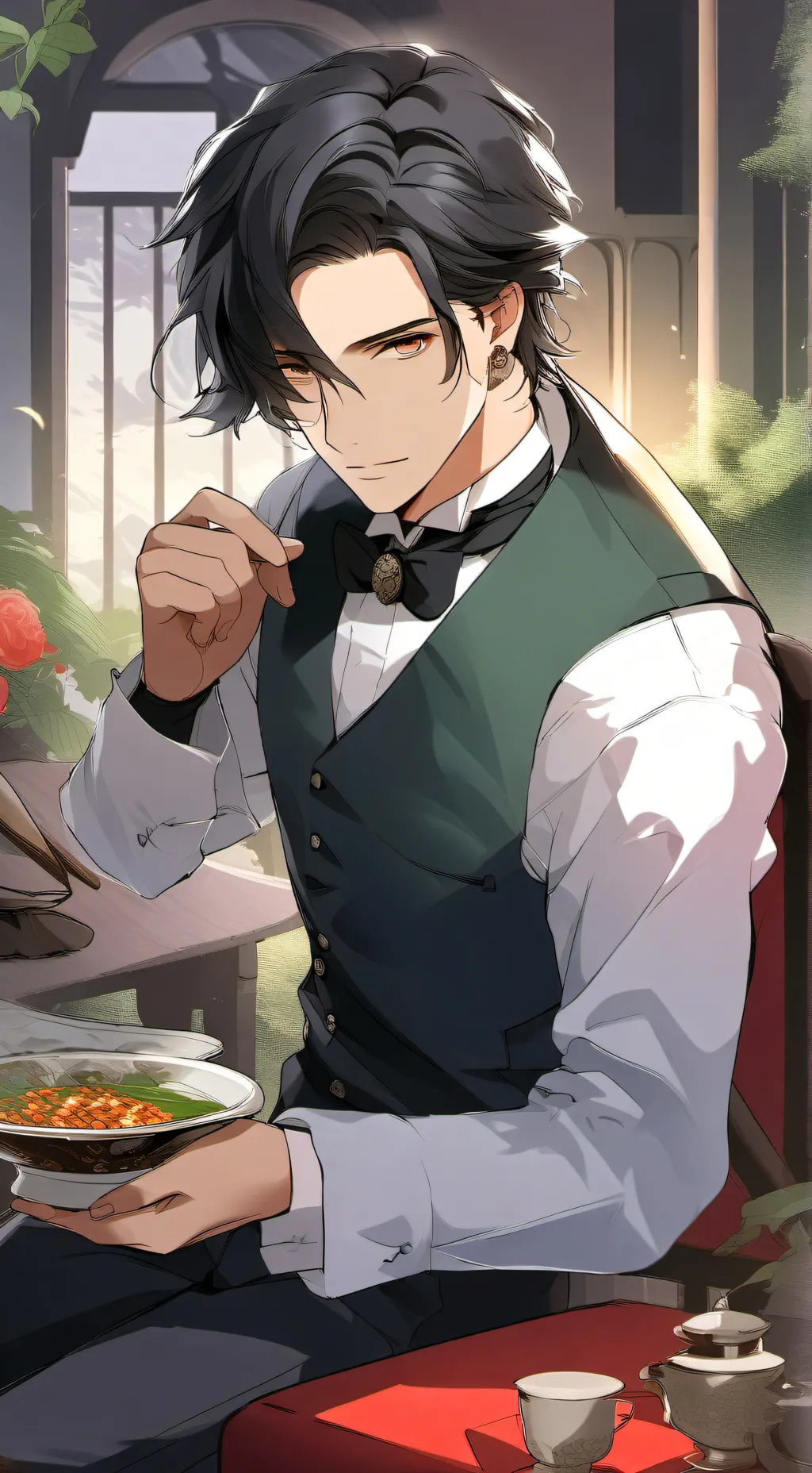 ai character: Alfredo background