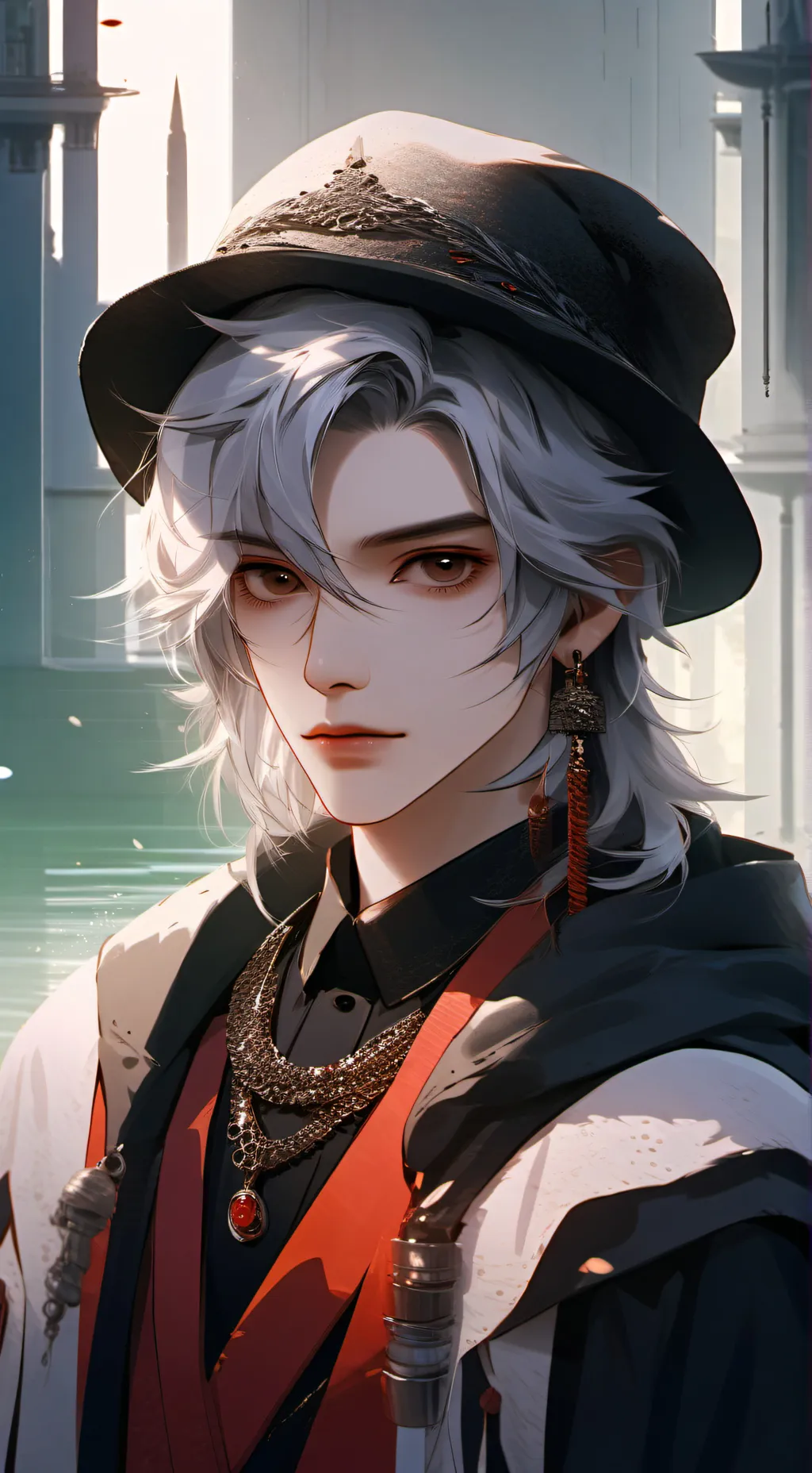 ai character: Zander background