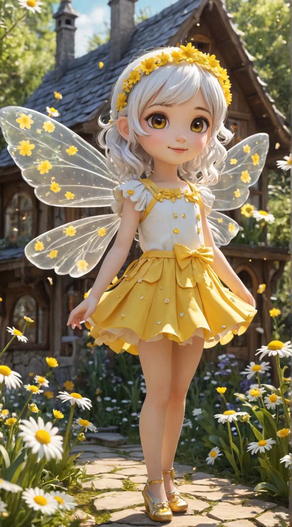 ai character: Daisy background