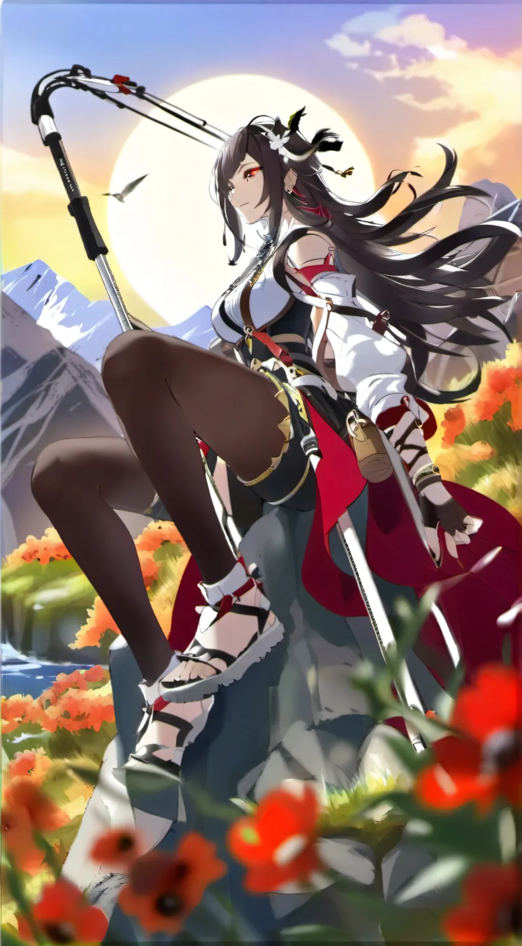 ai character: Lyra background