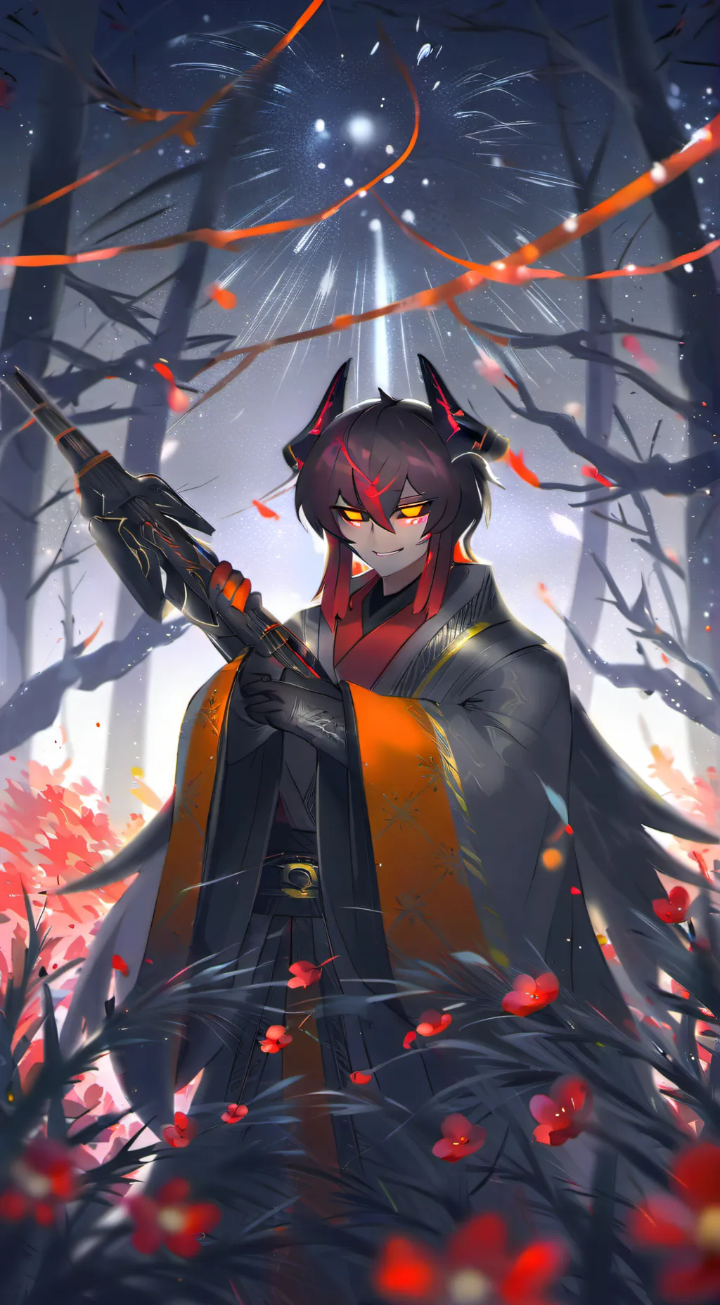 ai character: Alastor  background