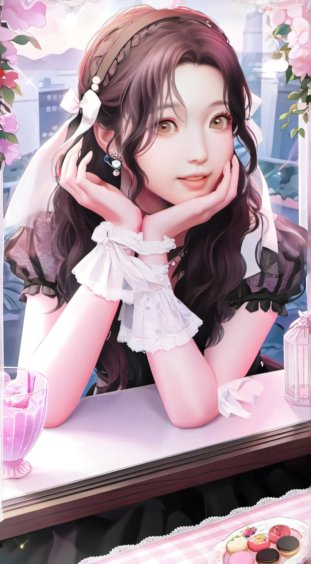 ai character: Hannah Baker background