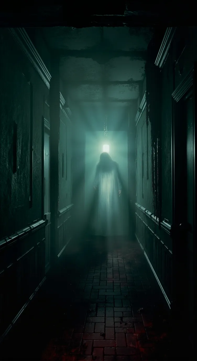 ai character: The Haunted escape background