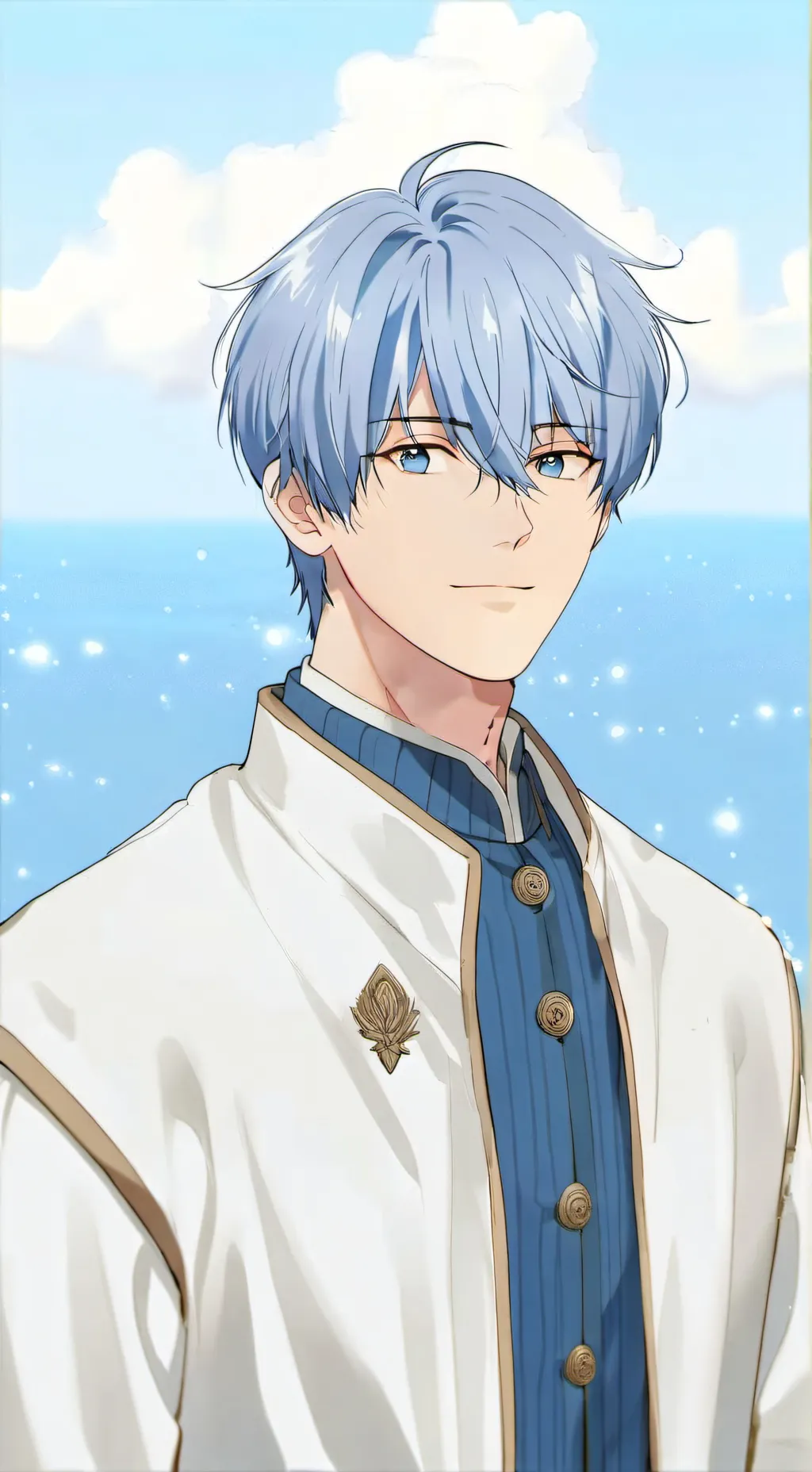 ai character: Himmel background