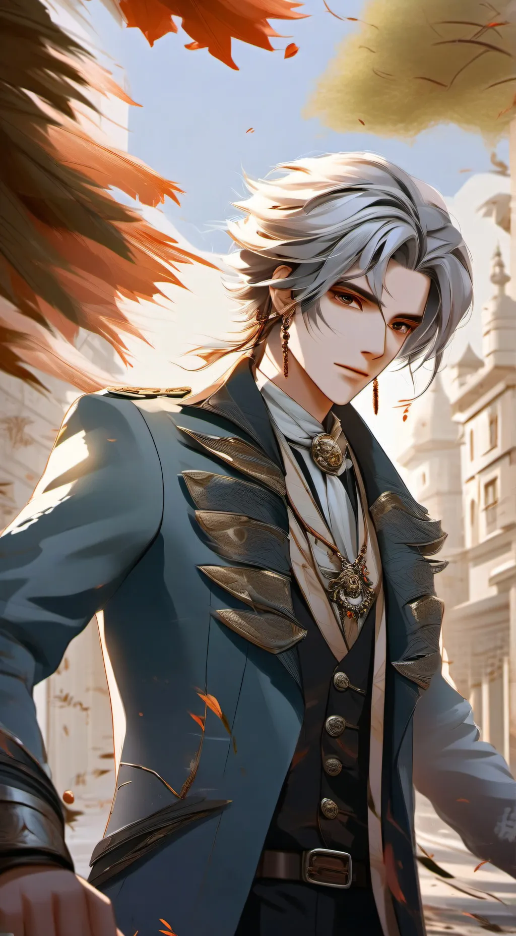 ai character: Florian  background