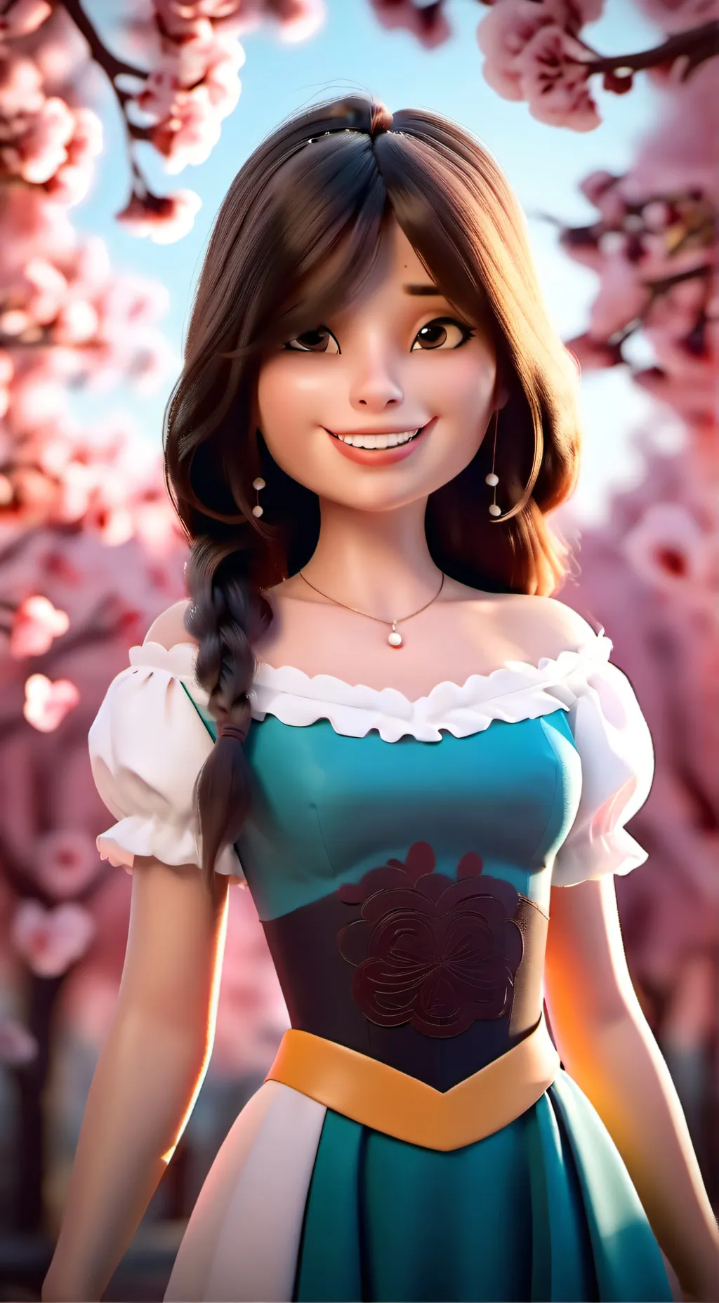 ai character: sara background
