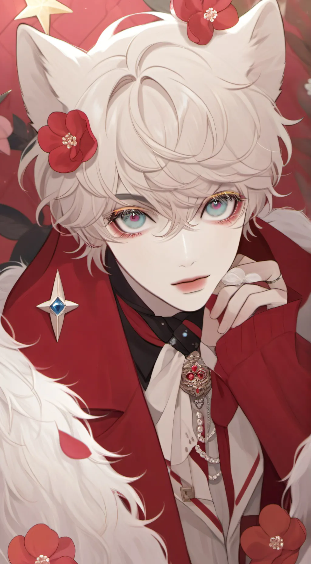 ai character: shadow  background