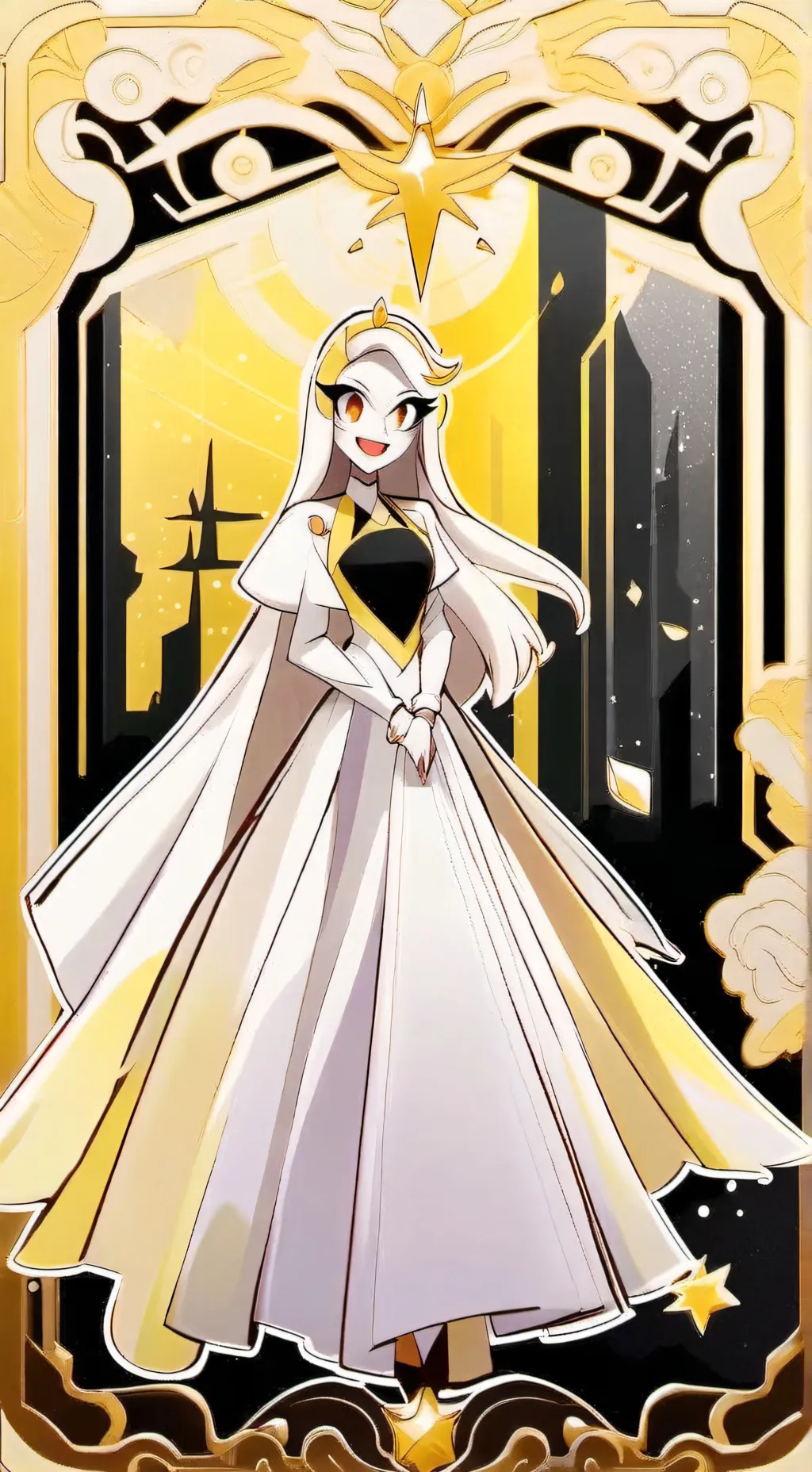ai character: Hazbin Hotel background