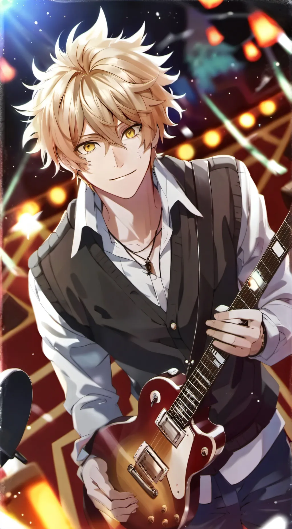 ai character: Bakugo background