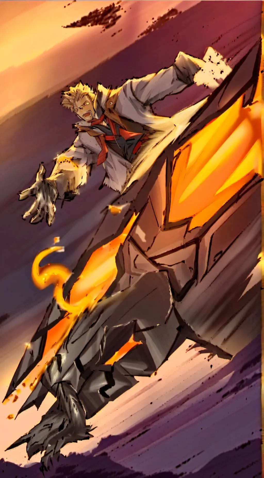 ai character: todoroki  background