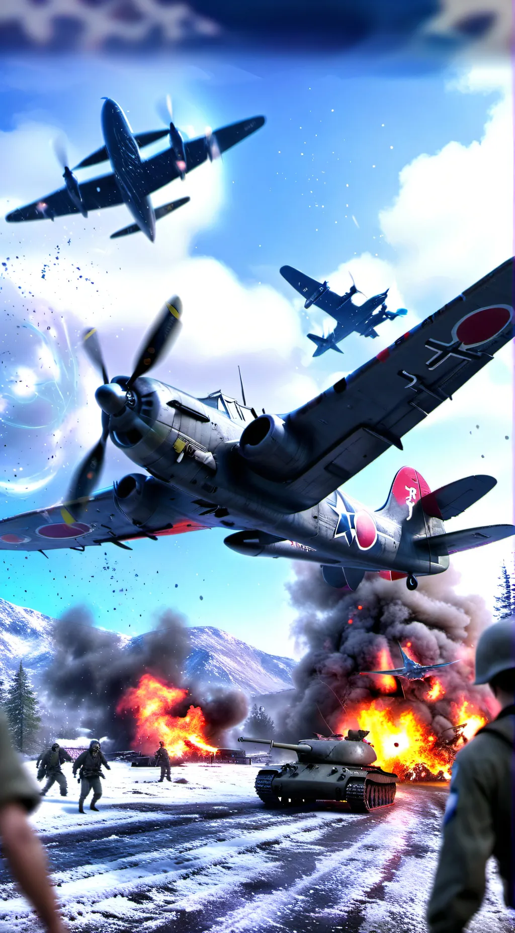 ai character: WW2 pacific CH 2 background