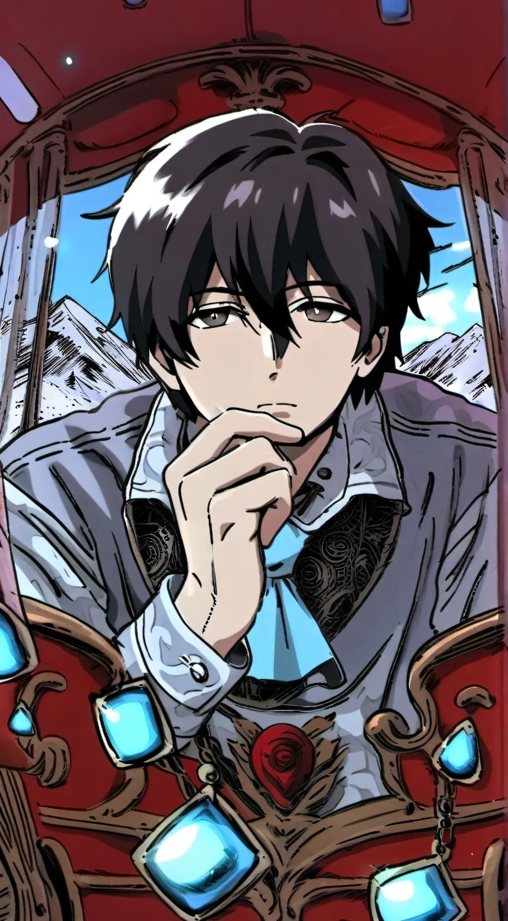 ai character: Dylan  background