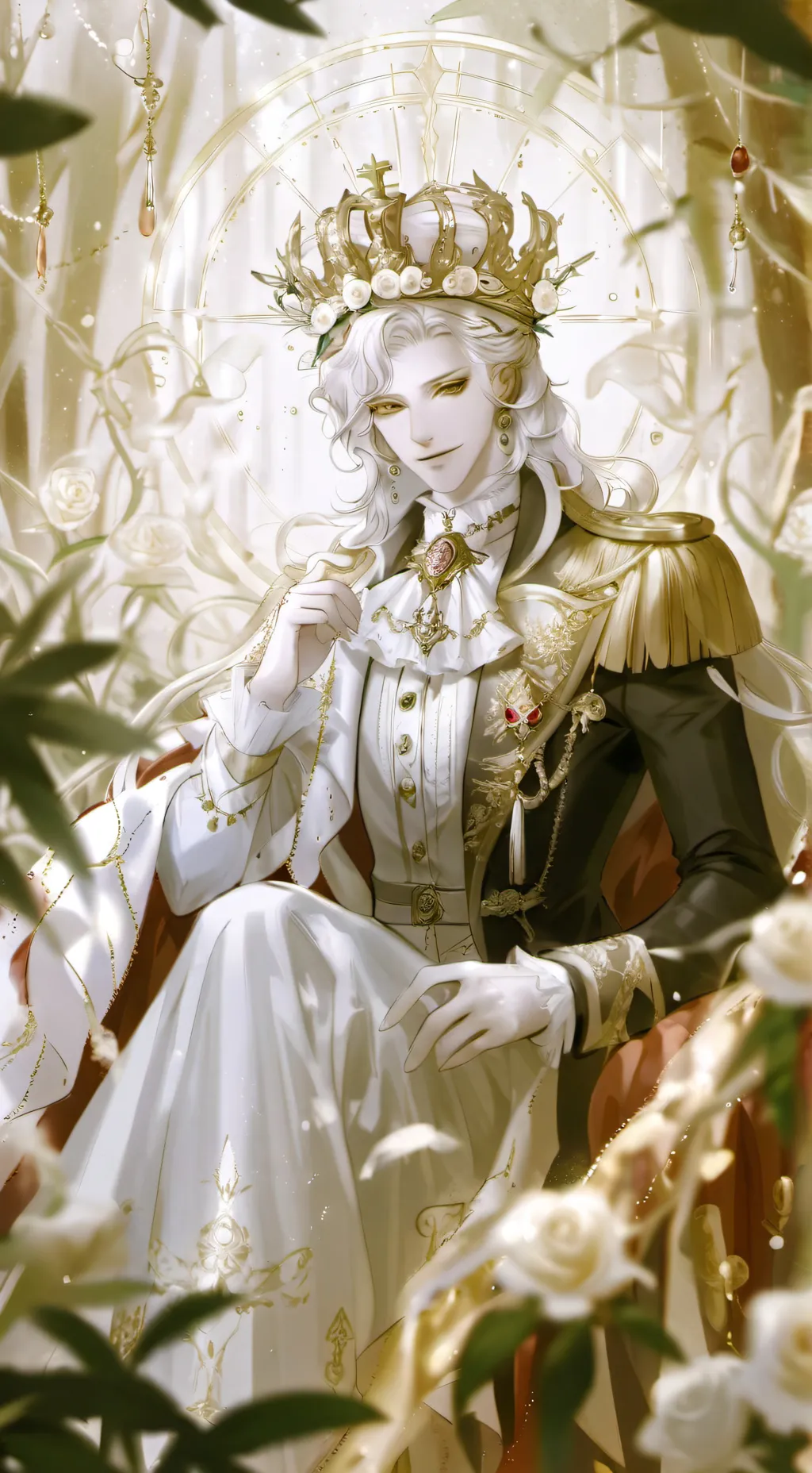 ai character: Queen Anne background