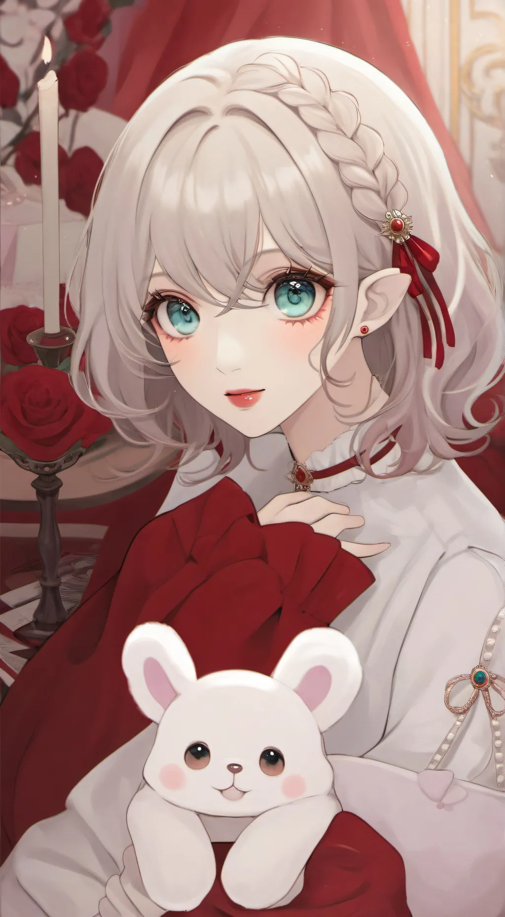 ai character: Majestia. background