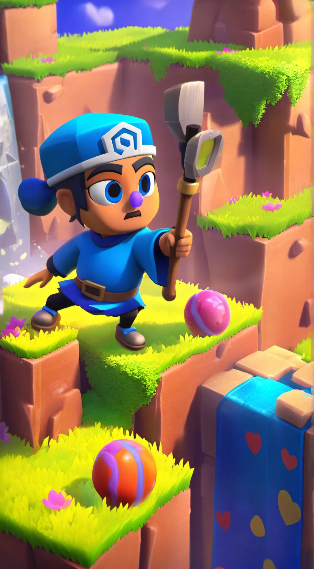 ai character: Dandys world/DW background