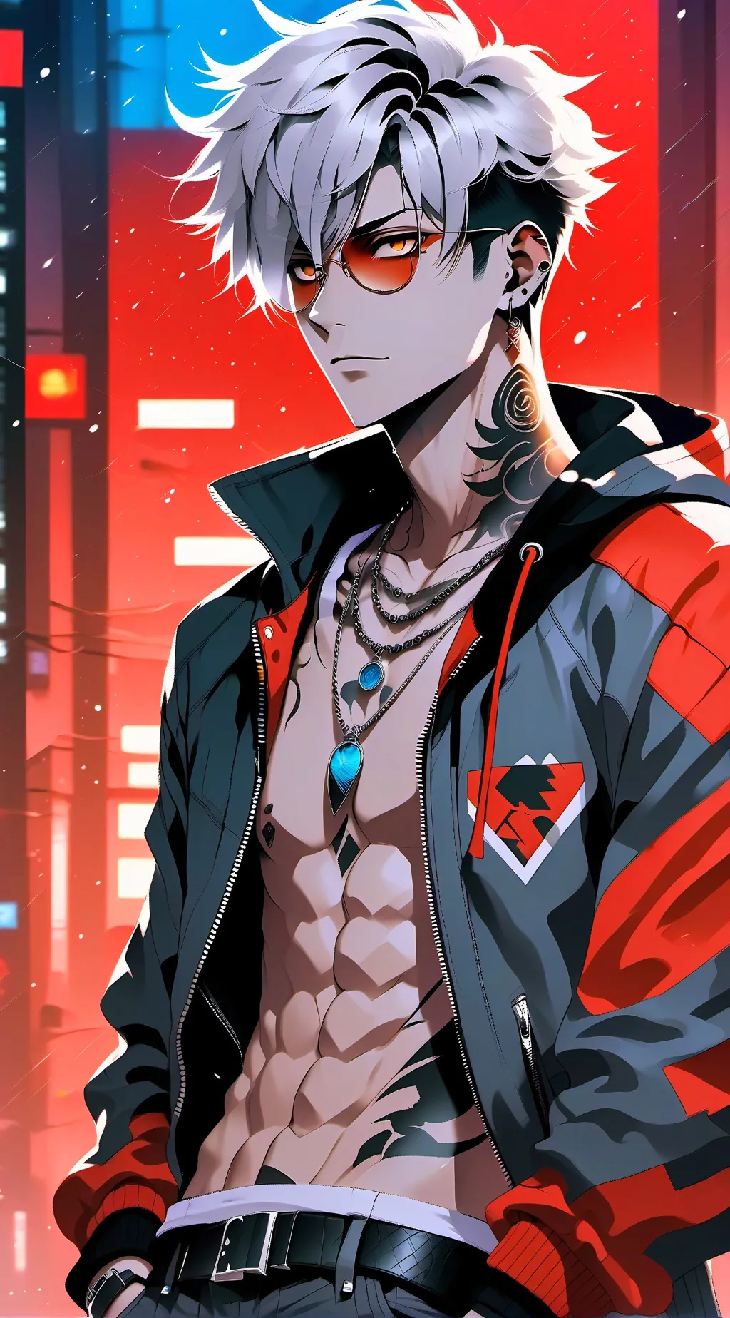 ai character: Xavier  background