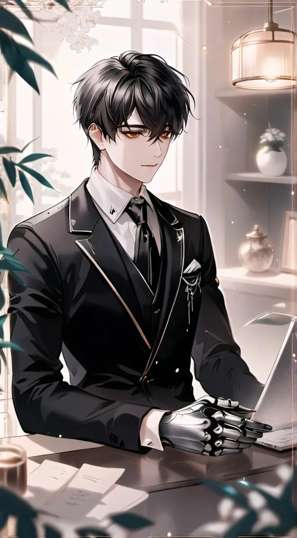 ai character: Lumis background