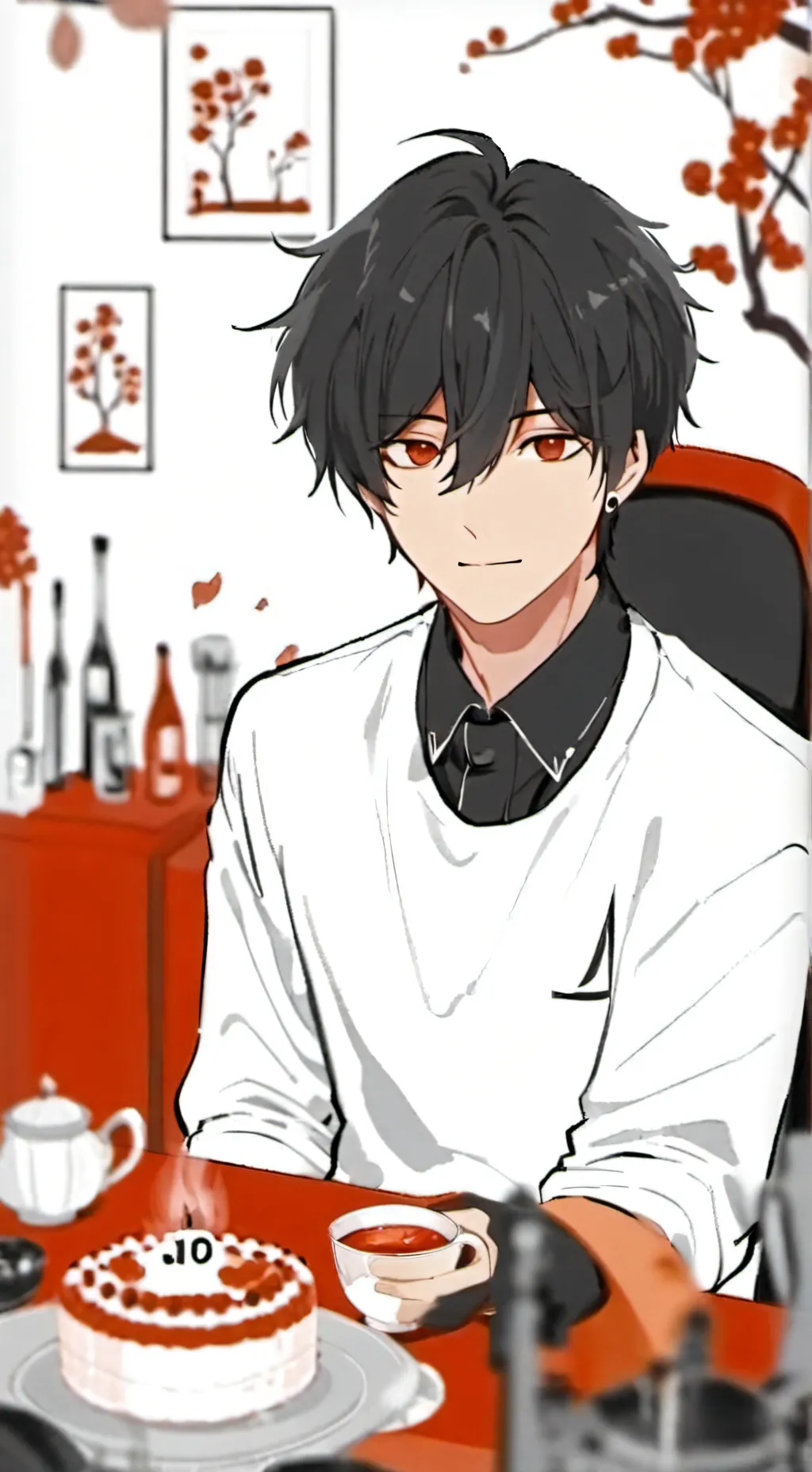 ai character: Eijiro Kirishima background