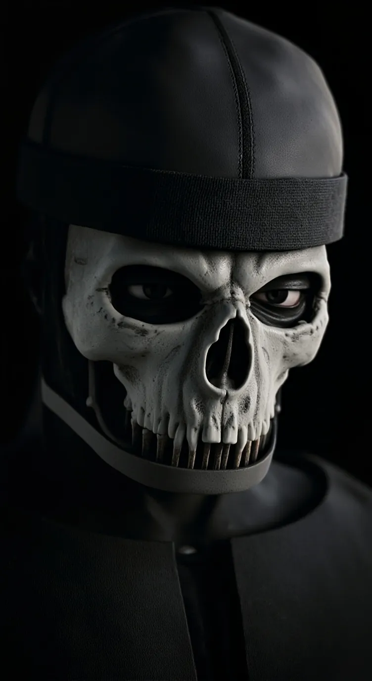 ai character: Ghost background