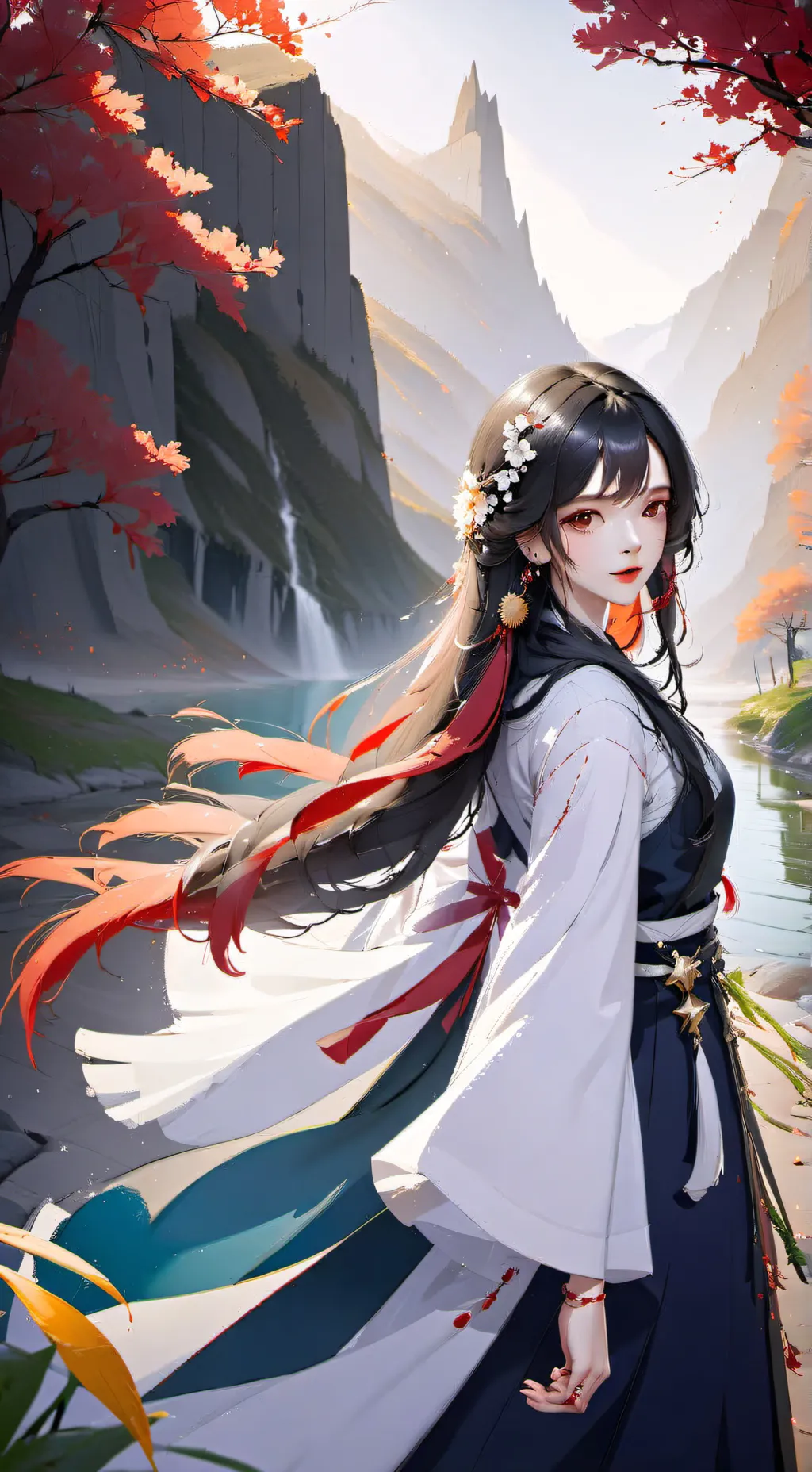 ai character: Elara background