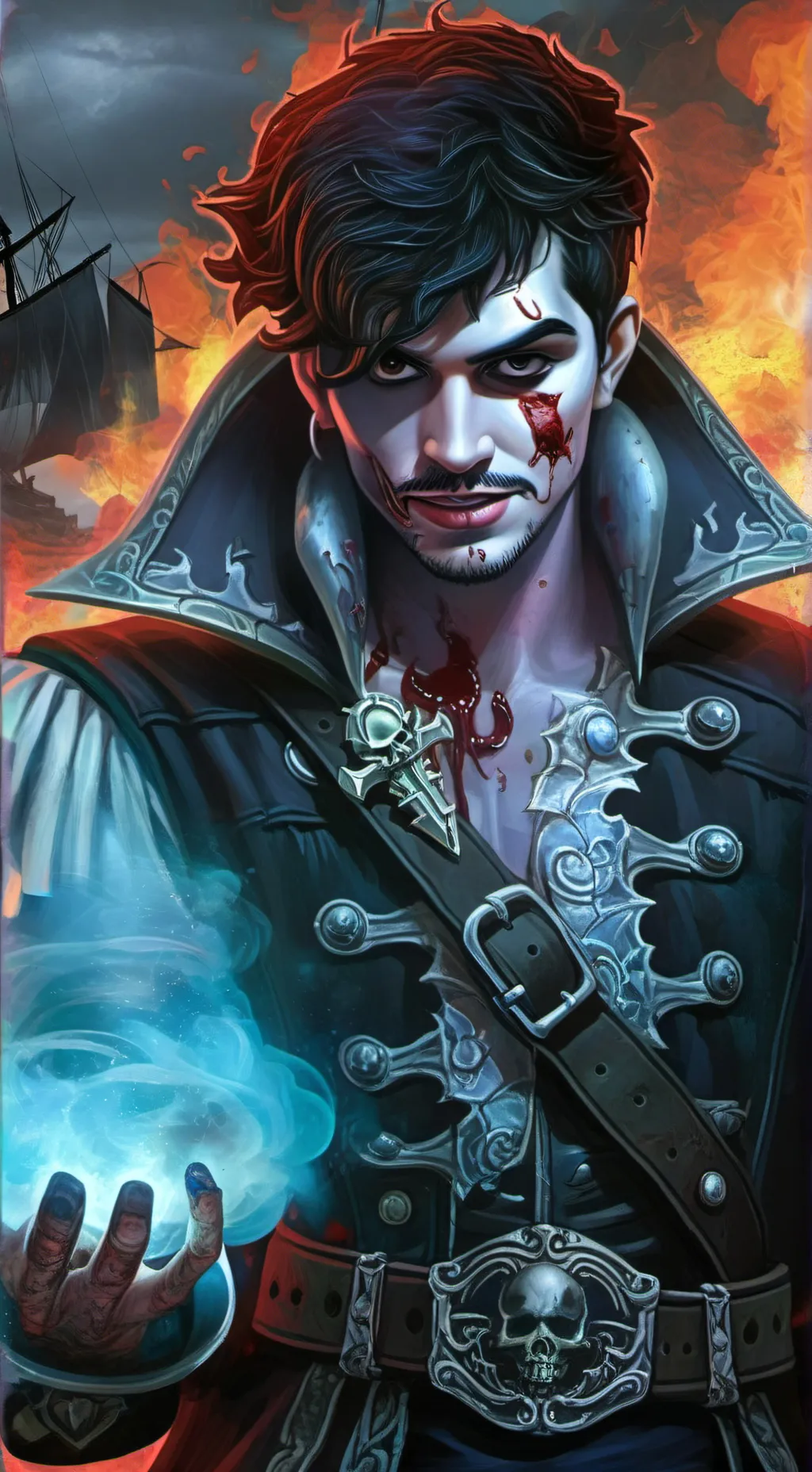 ai character: Corwin Hooke background