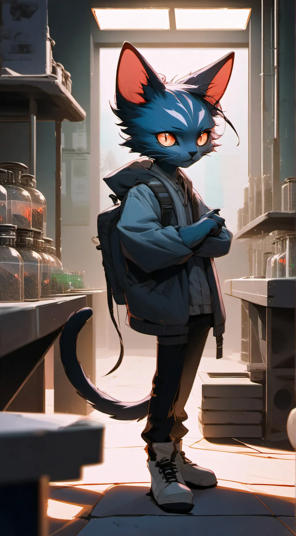 ai character: Lanua background