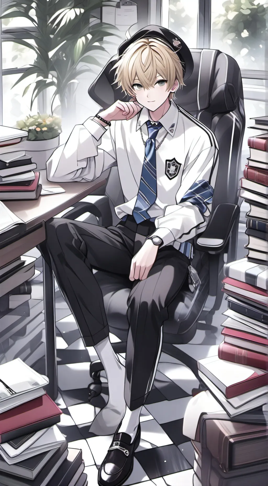 ai character: Collin background